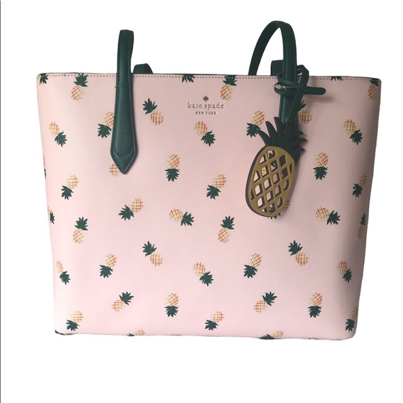 Kate Spade Marlee Pineapple Tote New In Original Packaging - Picture 7 of 16